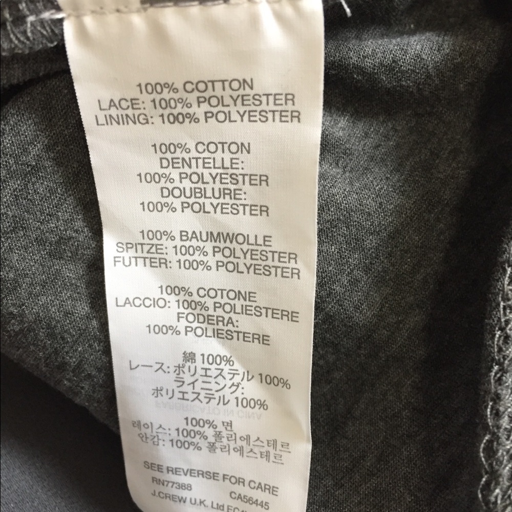 J.crew sleeveless cotton top with crochet detail - Picture 3 of 5